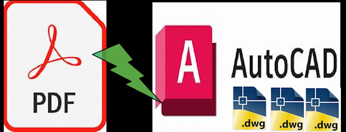 Gig Preview - Convert all type of PDF to autocad