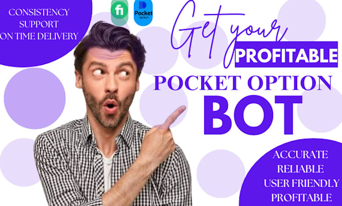 Gig Preview - Build pocket option, pocket option bot, pocket option trading bot, pocket option