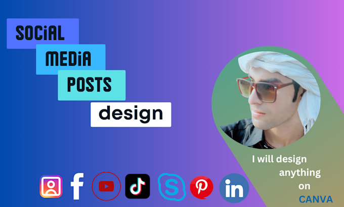 Gig Preview - Do canva templates design for your social media post,flyer