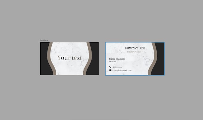 Bestseller - design a professional custom business card in figma