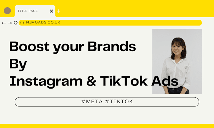 Gig Preview - Boost up your instagram and tiktok ads