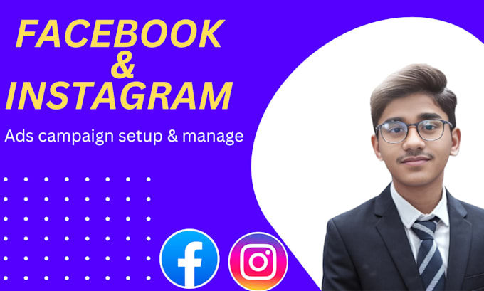 Gig Preview - Create and manage facebook instagram ads campaign for sells and lead generation