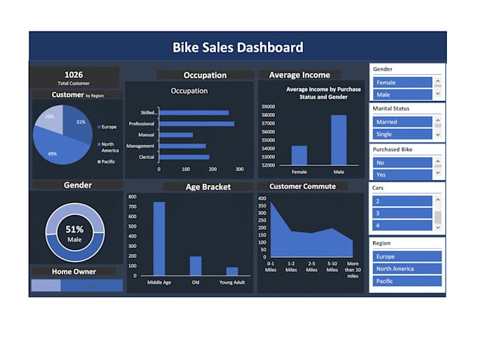 Gig Preview - Analyze your data and create stunning dashboards