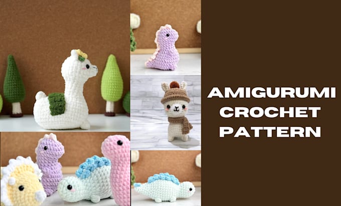 Bestseller - write amigurumi crochet pattern knitting handmade on etsy shop