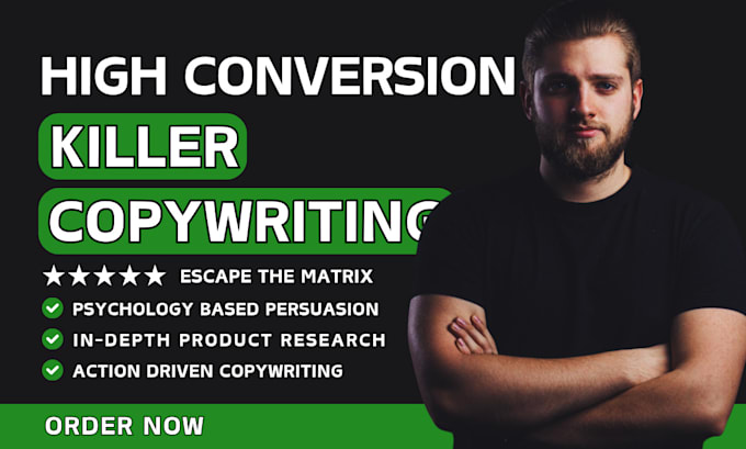 Gig Preview - Write your sales copy, email copy, website content, copywriting