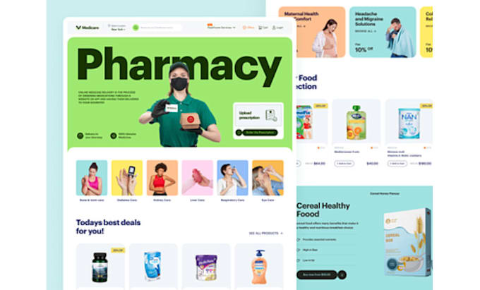 Gig Preview - Build a professional website for your pharmaceutical company