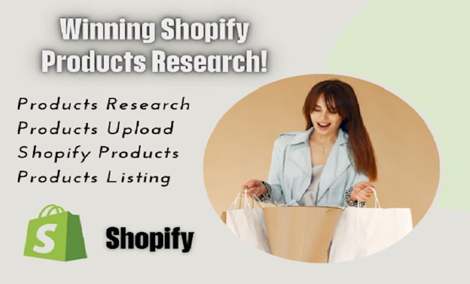 Gig Preview - Find winning products for your shopify dropshipping store