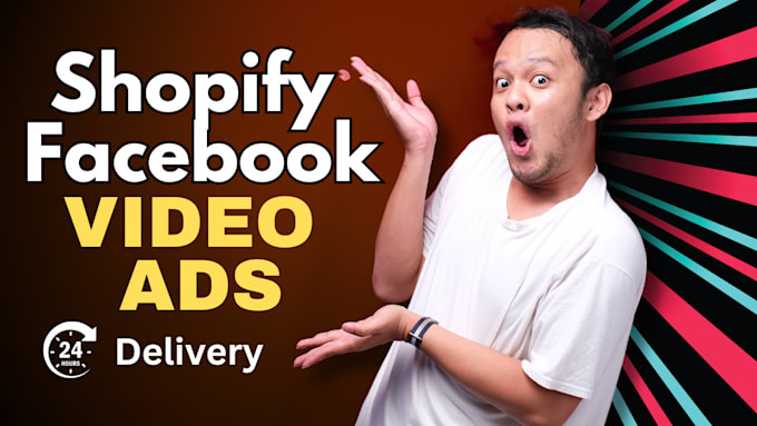 Gig Preview - Create shopify facebook video ads, tiktok video ads, dropshipping product ads