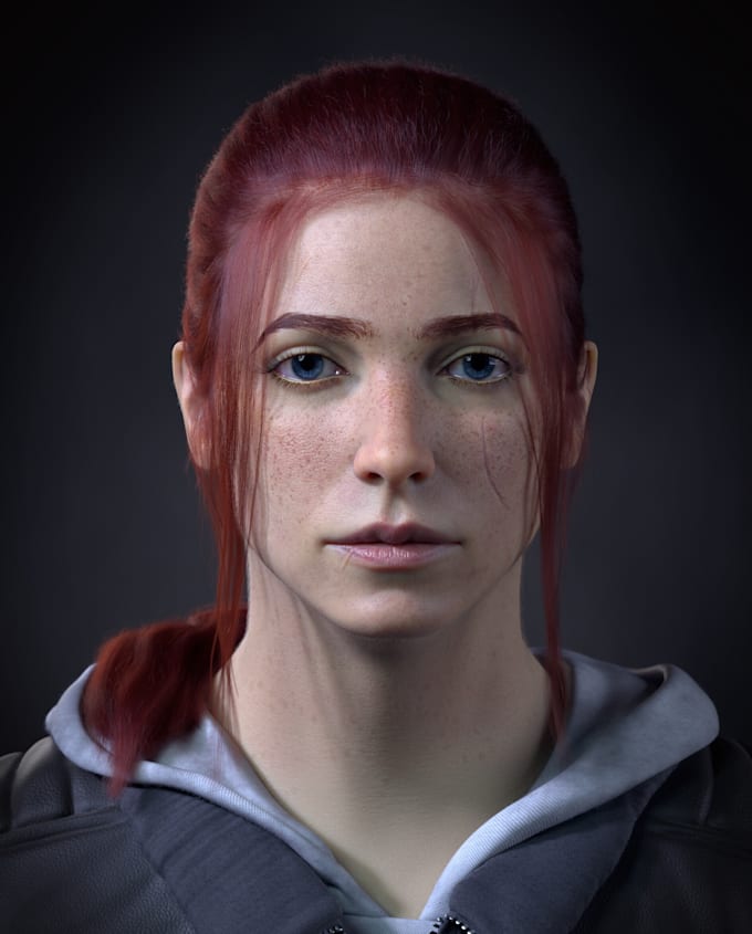 Gig Preview - Do 3d realistic character, 3d character and rig games, films in maya, zbrush