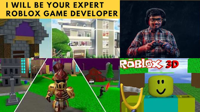 Gig Preview - Be your roblox game developer and develop your entire roblox game in studio