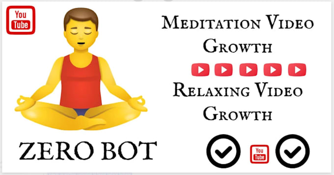 Gig Preview - Do organic shoutout for meditation youtube video via adwords