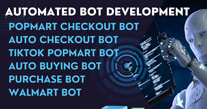 Gig Preview - Do popmart buying bot tiktok live buying bot, checkout bot auto purchase bot