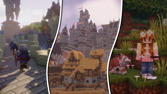 Gig Preview - Create stunning custom minecraft cinematics for you