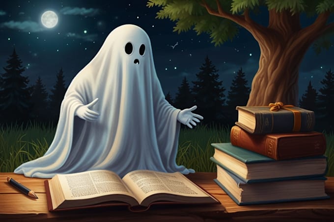 Gig Preview - Be ghostwriter for children story book, christian book, bible book illustration