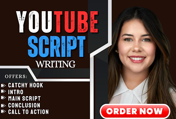 Gig Preview - Be youtube video script writer, script writing, video script writing, top 10