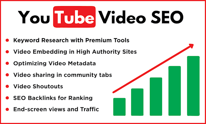 Gig Preview - Boost your channel with advanced youtube video SEO strategies