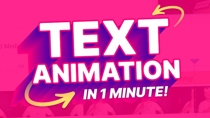 Bestseller - create an amazing text animation for your videos