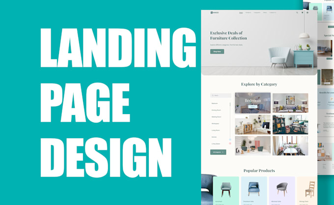 Gig Preview - Create high converting landing page design