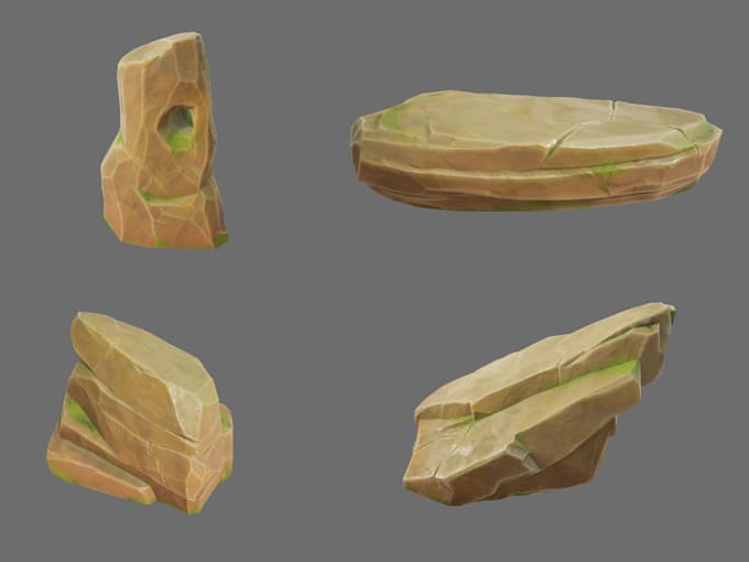 Gig Preview - Carve the game assets you need