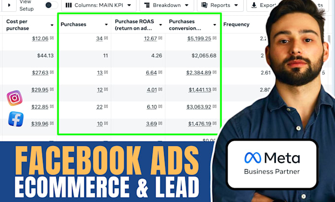 Gig Preview - Facebook advertising, meta ads marketing, fb ads campaign, instagram ads