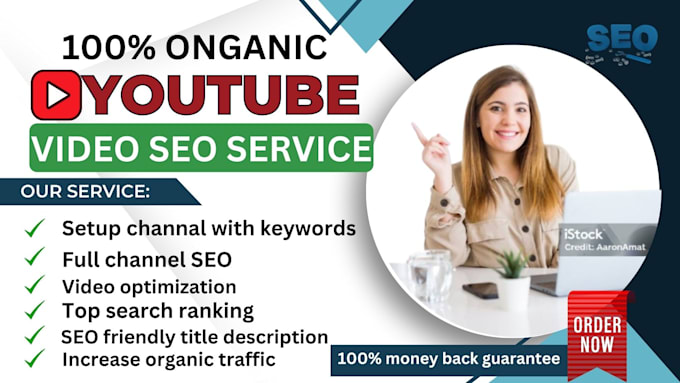 Bestseller - optimize your youtube video SEO for higher ranking and more views