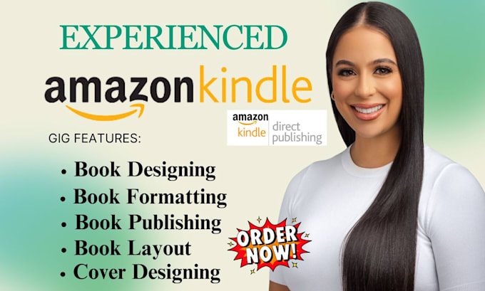 Gig Preview - Do book formatting for amazon KDP amazon KDP book publishing KDP book promotion