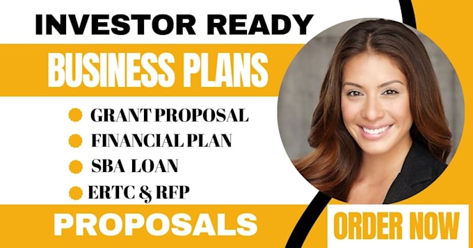 Gig Preview - Create investor ready grant proposal financial plan and sba business start up