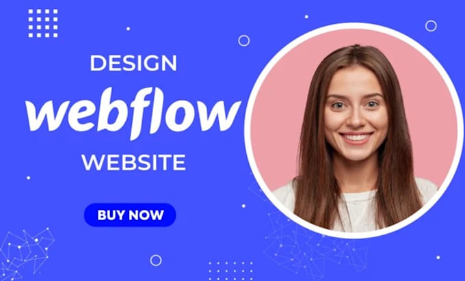 Gig Preview - Design, redesign, update or fix webflow website, convert your figma to webflow