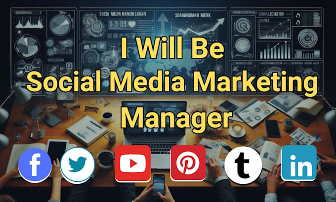 Gig Preview - Be your social media marketing manager