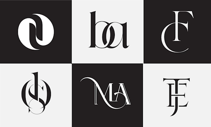 Gig Preview - Do luxury minimal modern letter logo design for your brand