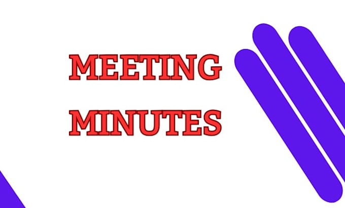 Gig Preview - Write meeting notes or minutes from audio video meetings or transcription