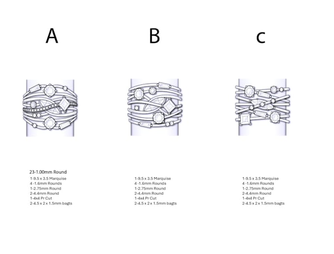 Gig Preview - Sketch design jewelry and collections for you