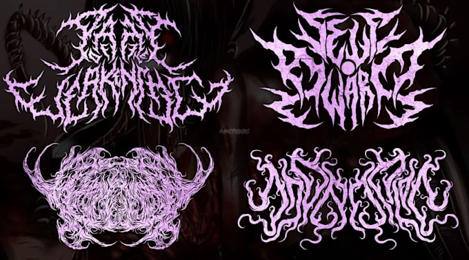 Bestseller - design your black, slamming, brutal, death metal band logo