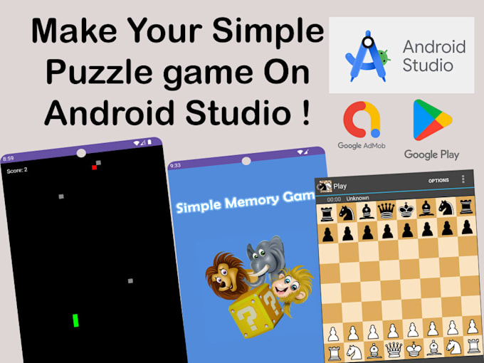 Gig Preview - Develop simple 2d android games in android studio