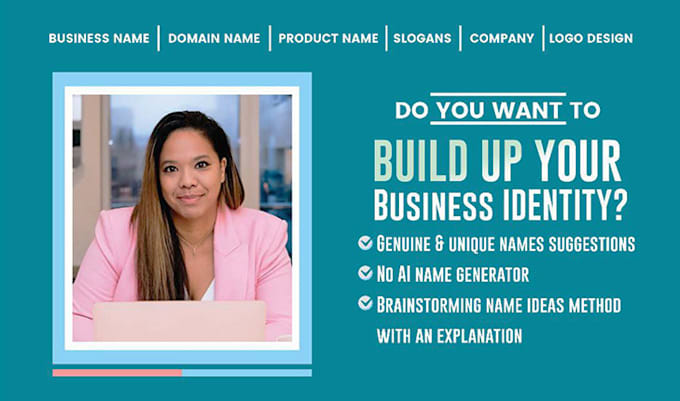 Gig Preview - Provide you 10 catchy business name, brand name, product name, tagline and logo