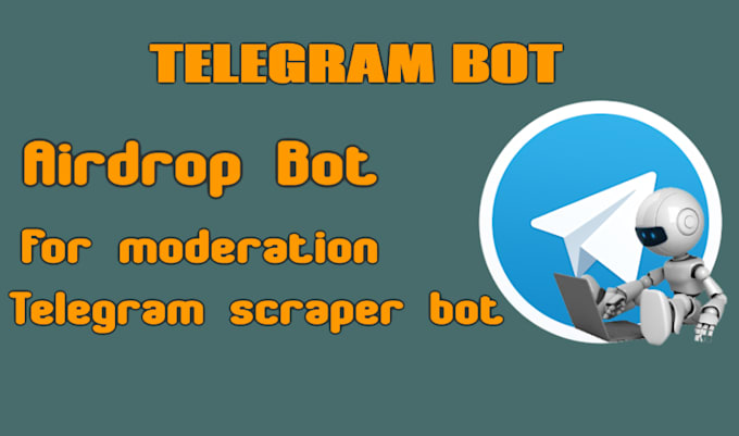 Gig Preview - Develop  telegram bot with admin panel and channel for crypto and moderation