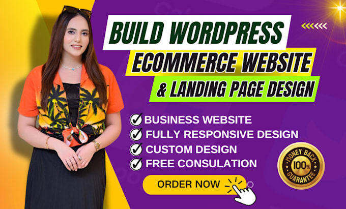 Gig Preview - Build, clone, revamp, or create wordpress website design, website development