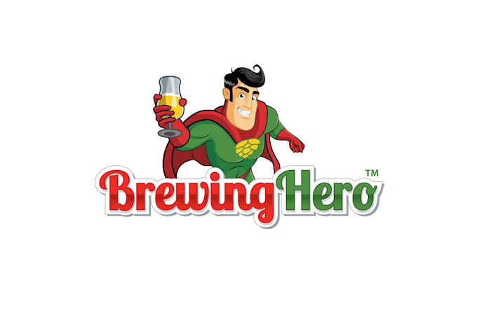 Gig Preview - Design awesome brewing hero logo