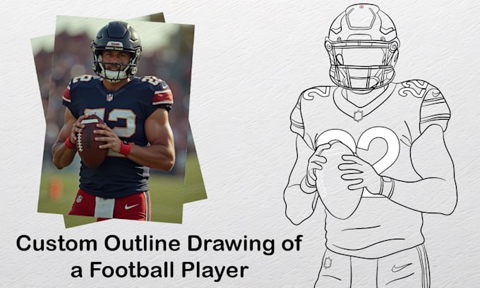 Gig Preview - Draw an outline line art of your picture