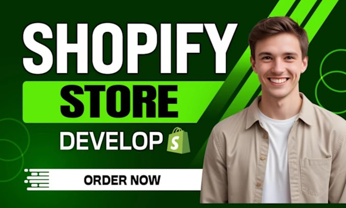 Gig Preview - Create your premium automated shopify dropshipping store