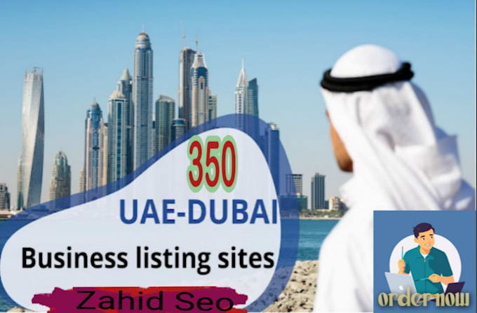 Gig Preview - Do top 350 uae dubai local citations and directory submission for local SEO