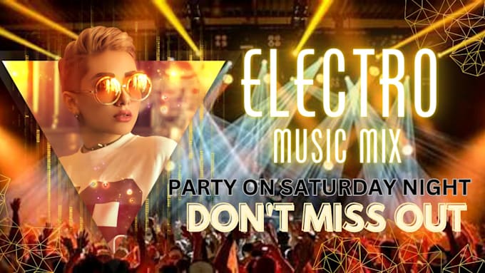 Bestseller - design stunning event flyer for parties club and festival