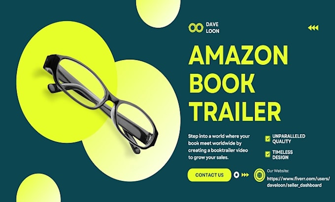 Gig Preview - Craft a stunning cinematic book video trailer tailored for amazon and beyond