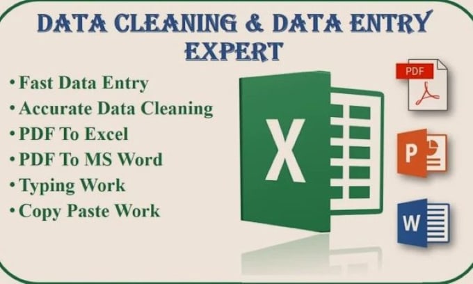 Gig Preview - Do excel data cleaning, and formatting, basic dashboard