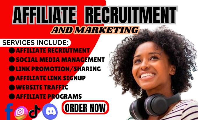 Bestseller - affiliate recruitment, affiliate link promotion to get more affiliate signup