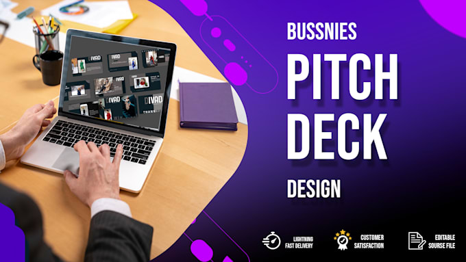 Bestseller - design a stunning pitch deck or business presentation