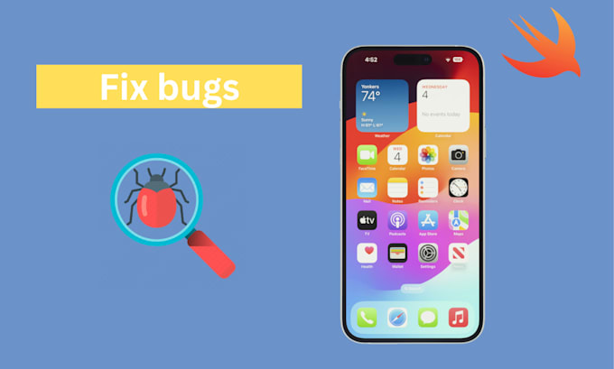 Gig Preview - Fix ios application bugs and problems in swift and swiftui