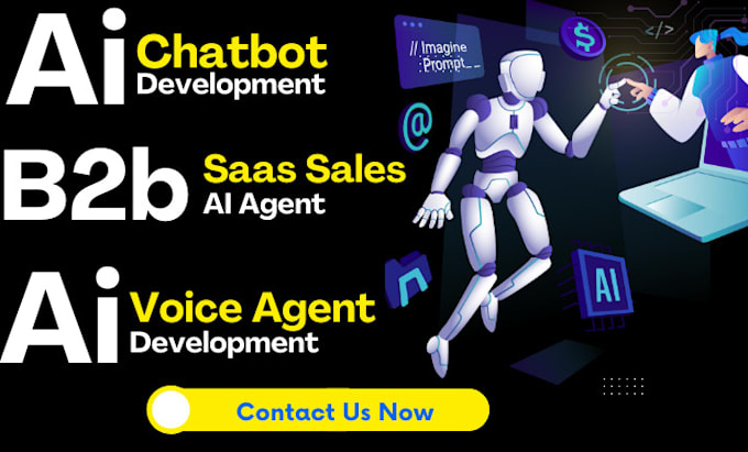 Gig Preview - Build ai b2b agent, ai sales agent, ai cold calling with appointment booking bot