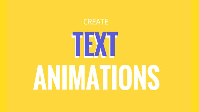 Gig Preview - Create a video text animation kinetic typography titles