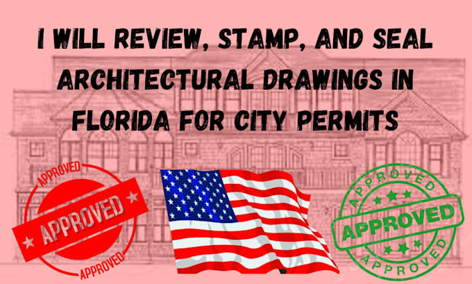 Bestseller - review, stamp, and seal architectural drawings in florida for city permits